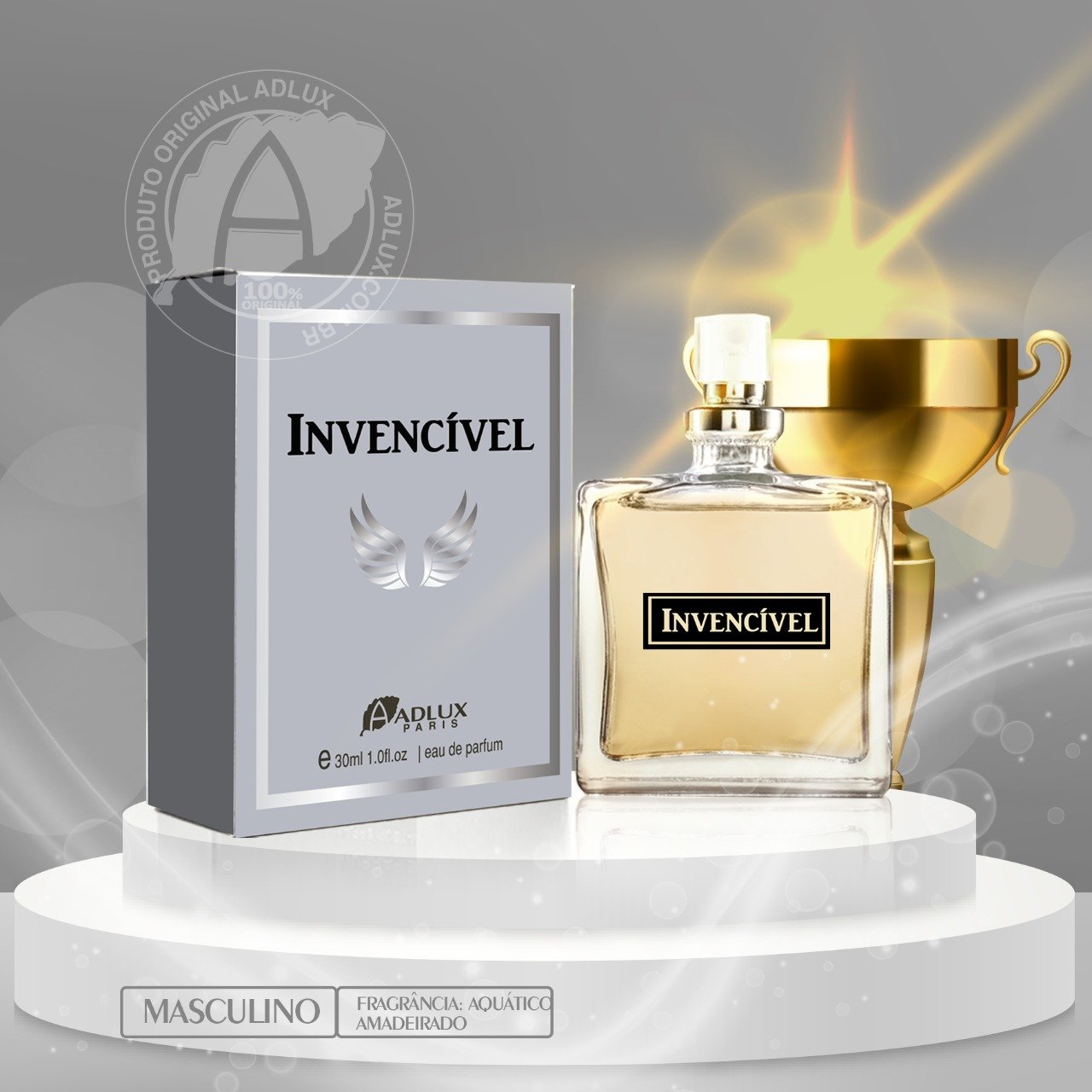 Invencível Masculino - 30ml